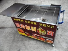 广州五排摇滚烤鸡机械设备